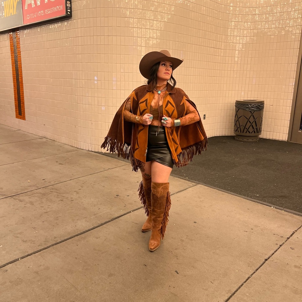 Dingo SkyHigh brown cowboy boots